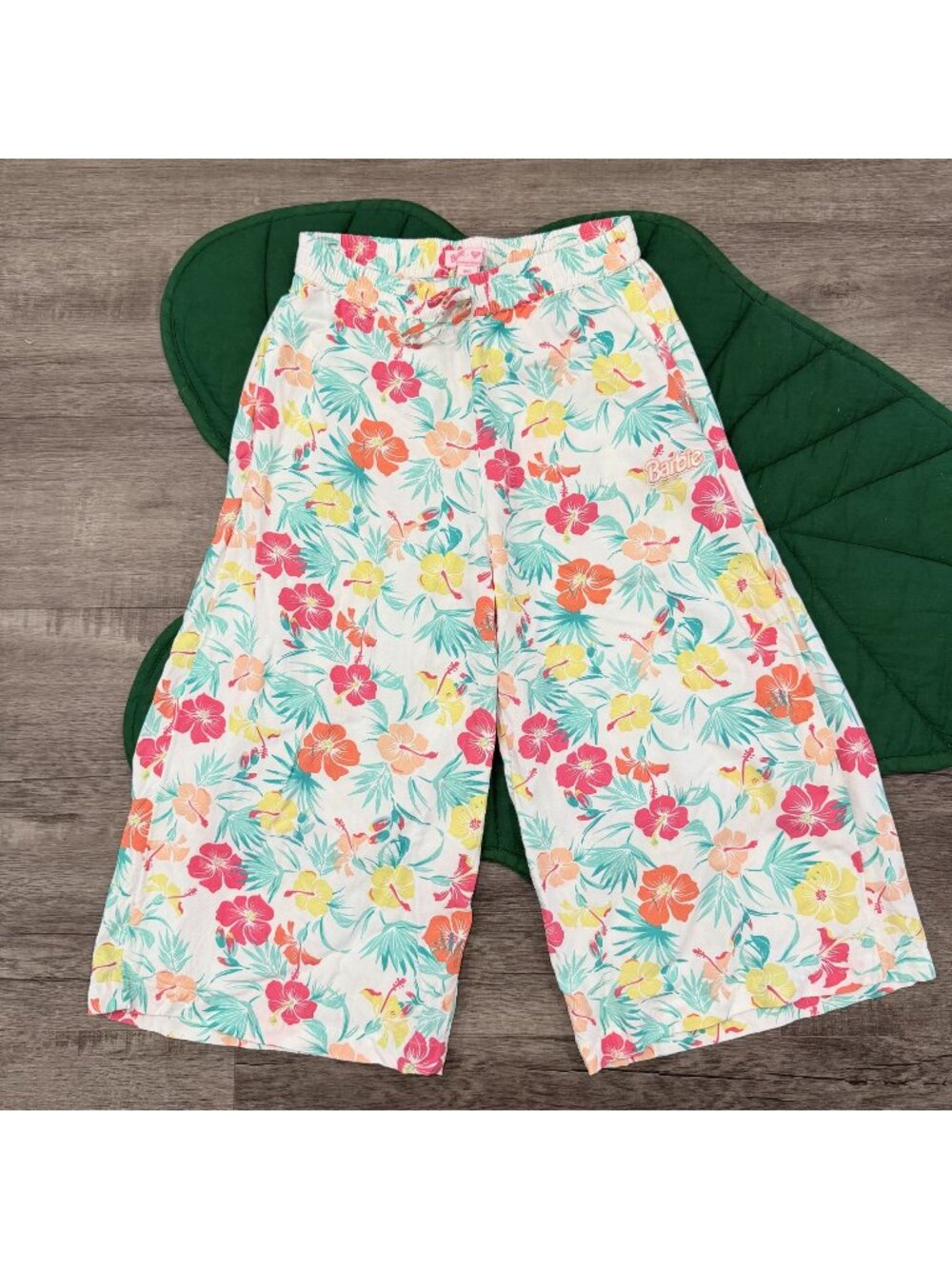 Roxy Girl x Barbie Girls 12 Large Floral Tropical Pull On Pants